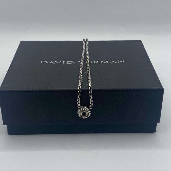 David Yurman Cookie Collection Onyx Necklace - Picture 2 of 8